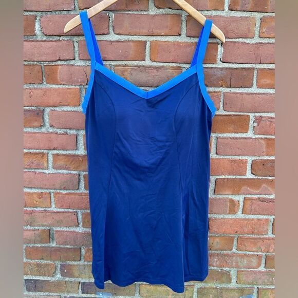 Swimsuits For All Navy Swim Dress - Picture 1 of 7